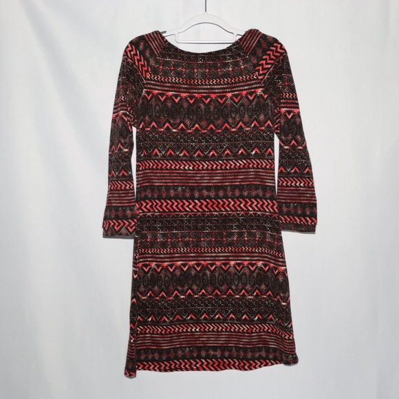 24seven Multicolor Long Sleeve Midi Dress for Women Size Small - Picture 5 of 12